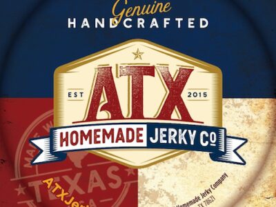 a t x homemade jerky company logo